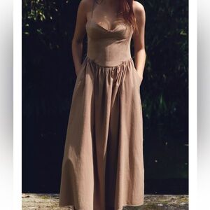 NWT Zara Midi Strappy dress